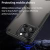 Серия Armor Чехол для iPhone 15 Pro PC+TPU Полупрозрачный Матовый Финиш Защитный Чехол для Телефона
