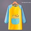 Kids' Waterproof Art Smock with Long Sleeves & Reversible Bib