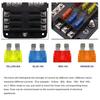 6/12 Way Blade Fuse 12-24V Car Fuse Box LED Indicator Waterproof Block Universal Multi-circuit Fuse Box Ship and Vehicle Parts