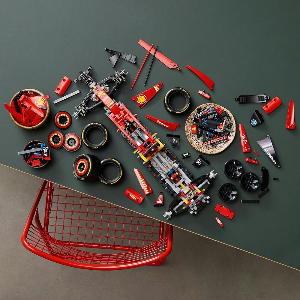 Конструктор LEGO Technic Гоночный автомобиль Ferrari SF-24 Формулы-1 42207 для детей и взрослых