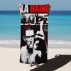 La Haine 1995 Фильмы Банное полотенце Микрофибра Мягкое Впитывающее Воздухопроницаемое Для Девочек Детей Декоративное Мультяшное Пляжное полотенце