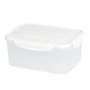 1 Set Beige Color Storage Holder Tight Sealing Great Side Dish Food Container Box