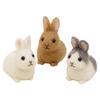 Hamanaka Wool Felt Kit Made with Needle Felt Baby Animal Rabbit H441-637