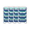 [16 шт.] 5-слойные лезвия для бритвы Gillette Fusion, совместимые с ручной бритвой, корейские лезвия для бритвы