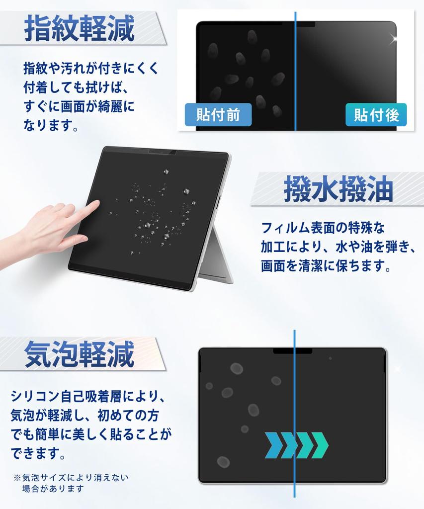 Lifeinnotech Surface Pro 12-inch 2025 Screen Protector, AR Film, Anti-Reflection, Transparent Screen Protection, Anti-Fingerprint