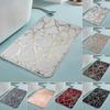 Bath Mat Non-slip Quick Dry Polyester Granite Surface Shower Rug For Home - Ri