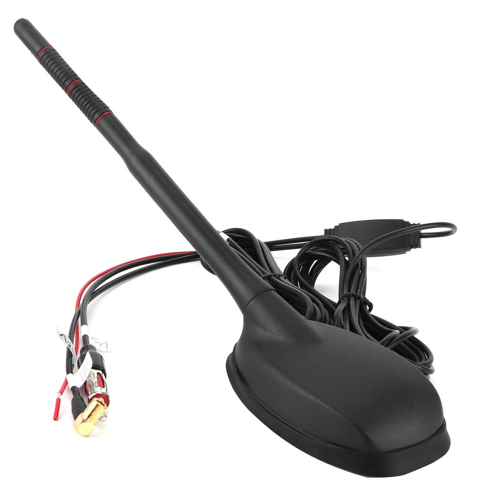 Car DAB+GPS+FM Antenna Active Amplified Top Roof Mount Waterproof Dustproof Universal
