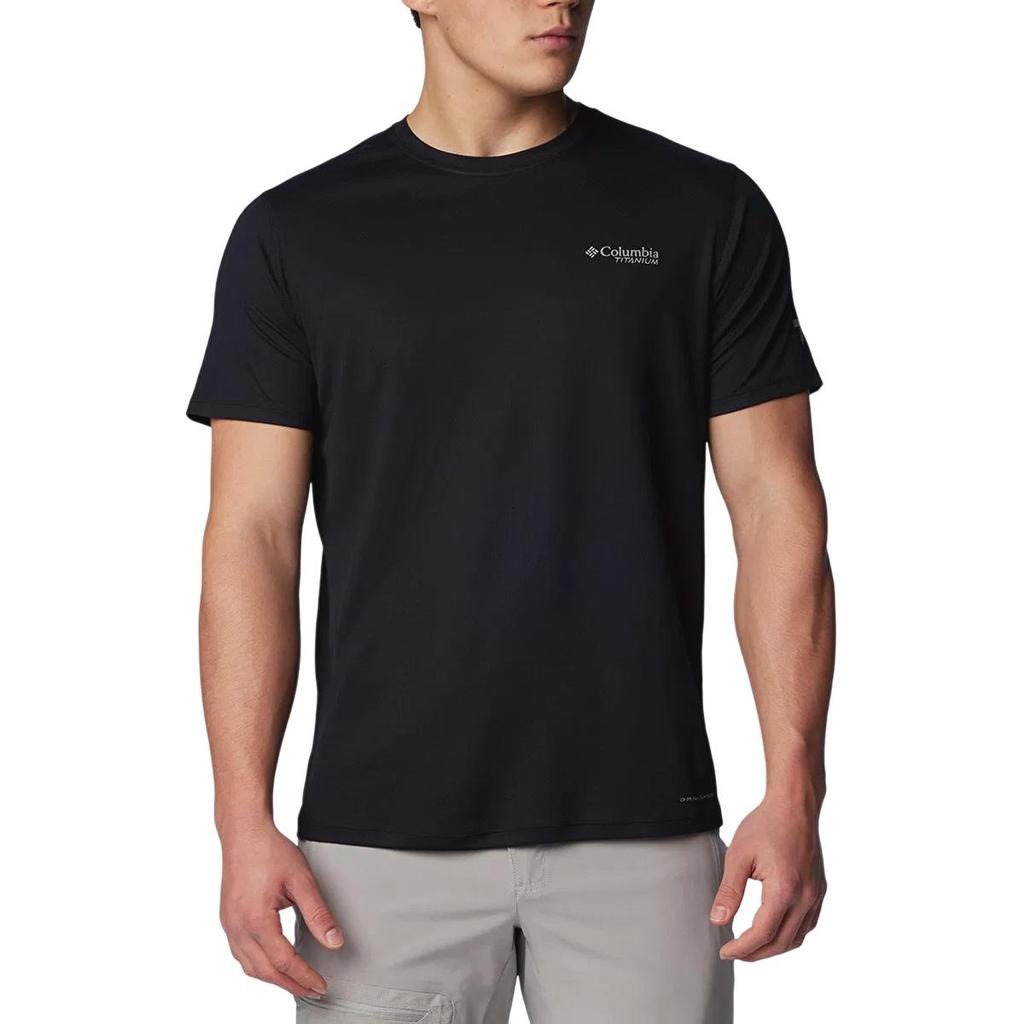Columbia T-Shirts Men's Black Crew Neck AO4786-010