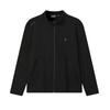 White Simple Fashion Casual Versatile Fleece Warm Jacket Men Jacket Black F11M543502FBK