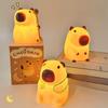 Cute Capybara Night Light for Kids Room Decor, Animal Shaped Nursery Lamp,Novelty Desk Light,LED Nightlight for Bedroom, Birthday Gift
