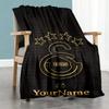 Galatasaray 108 Customize Your Name Blanket Multi-purpose Personalized Blanket Comfortable Versatile for Chair Office Chair Living Room Nap
