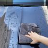 SEAMETAL serviette de nettoyage de moto douce 1200GSM serviette de lavage de détail 40X40cm chiffon d'entretien de voiture épaissi serviettes