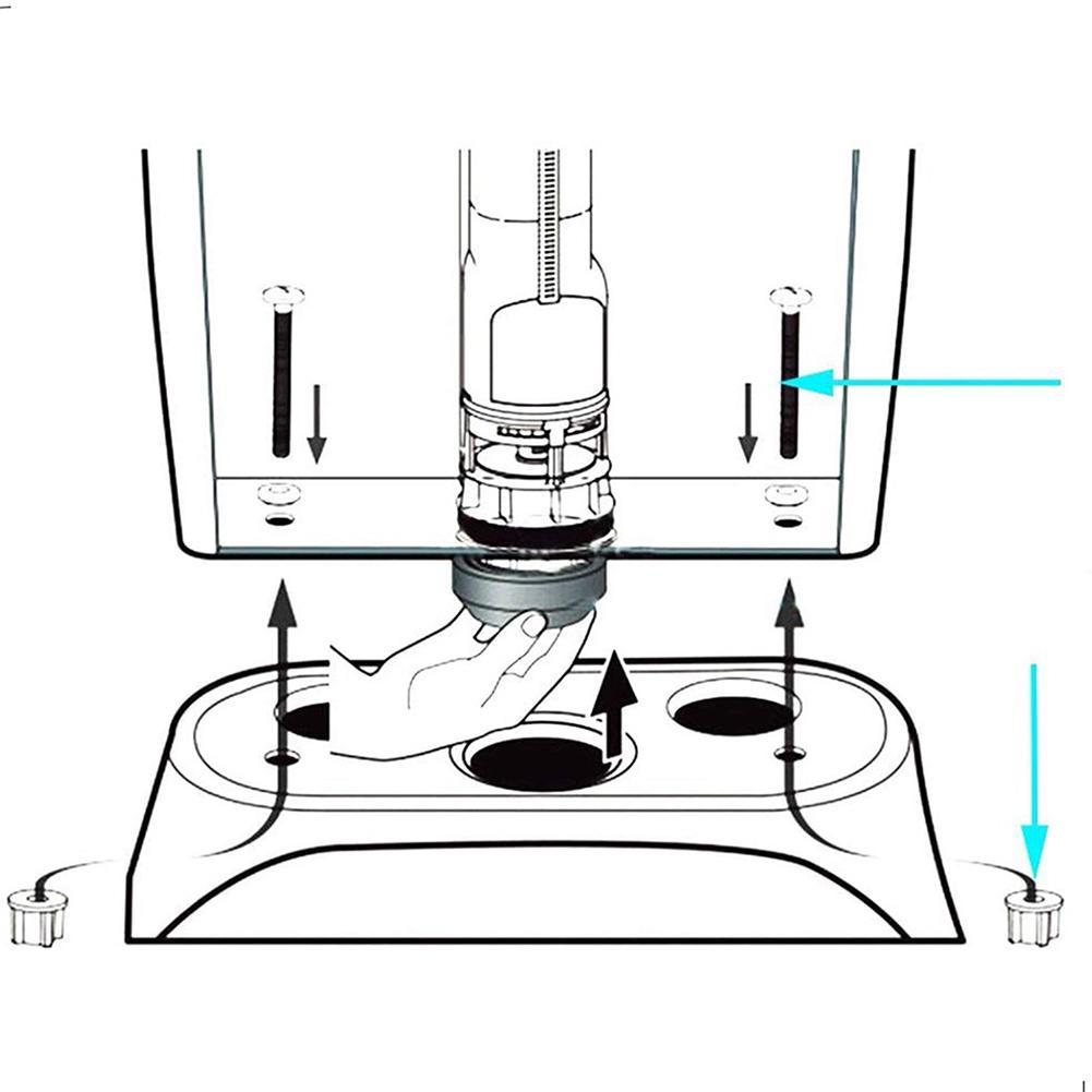 Replace Your Old and Rusty Toilet Seat Bolts with These Plastic Bolts and Nuts
