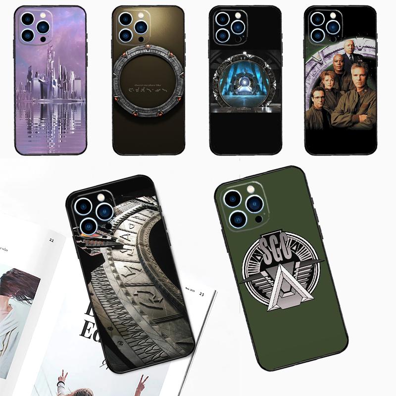 Чехол для телефона Звездные врата: Атлантида для iPhone 11 12 13 14 15 16 Pro Max Plus 12 13 Mini 7 8 X XR XS MAX Защитный корпус