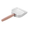 2 in 1 Pet Waste Shovel Wood Handle Toilet Garbage Picker Sturdy Litter Box Scooper  For Puppy