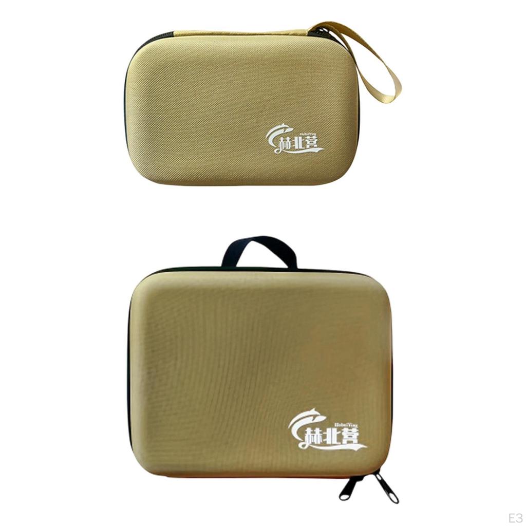 Egg Container Boasting Shockproof Construction Sturdy Zippered Closure Separate Compartment Design