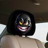 Забавные чехлы на подголовник автомобиля 2 шт., защитные, с мультяшным принтом, чехол-защита на подголовник, автомобильные аксессуары для мужчин и женщин
