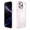 For iPhone 16 Pro Case Compatible with MagSafe Corner Protection PC+TPU Clear Back Cover