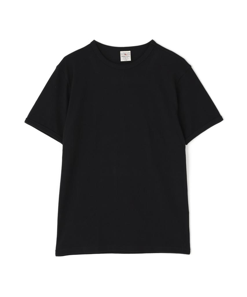 AVIREX DAILY RIB CREWNECK TEE 6143502 men's L black