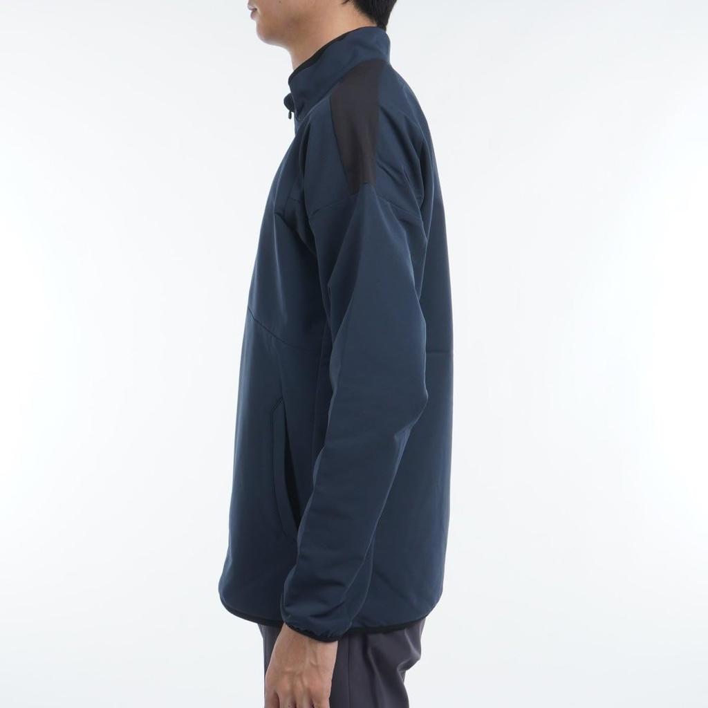 BRIDGESTONE Golf Men's Long-Sleeved Open-Front Blouson DGM01D, Size NA 3L