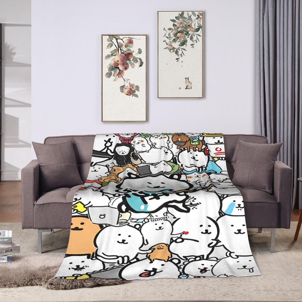 Joke Bear Blankets Quality Soft Bedding Throws Autumn Travel Couch Bed Fashion Bedspread