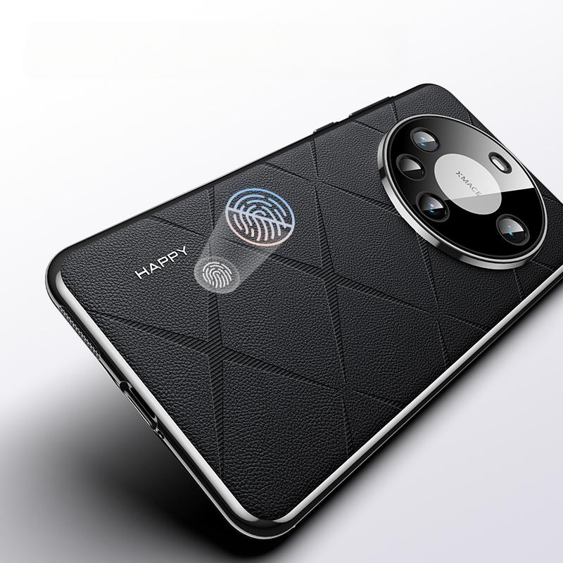 Роскошный кожаный чехол для телефона Huawei Mate 50 Pro с покрытием объектива камеры Ptotection Жесткий чехол для Huawei Mate 60 RS 50 40 Pro