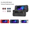 Силиконовый защитный чехол для игровой консоли ASUS ROG Ally X, пылезащитный чехол с защитой от царапин и крышкой-рокером Cat Paw