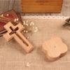 Standing Religious Crosses Ornament Vintage Crucifix Sculpture Art Wooden Crosses  Living Room