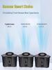 Gongtian F128 Wearable Neck/Waist Portable Outdoor Cooling Fan - Rechargeable, High Wind Power.