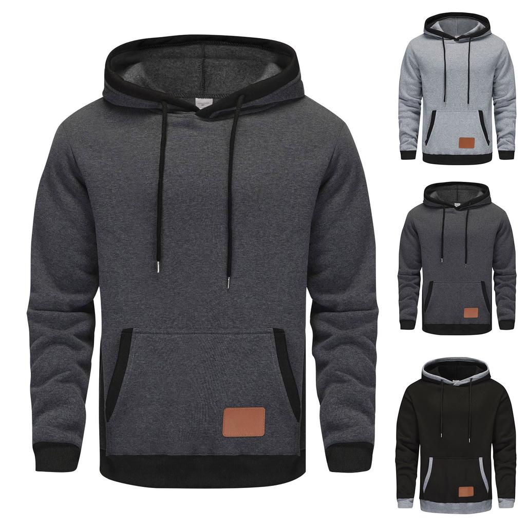 Hooded Sports Tracksuit Unisex Running Outfits Long Sleeve Pullover Hoodies Sweatshirt