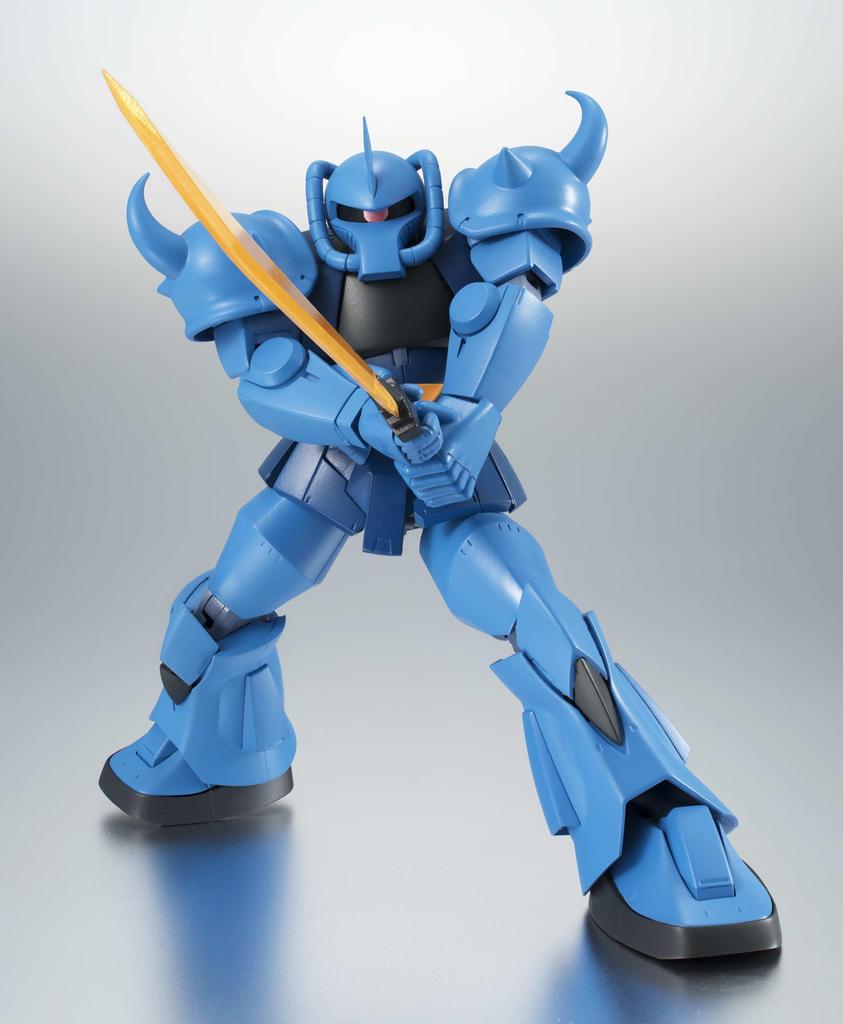 TAMASHII NATIONS Мобильный костюм ROBOT Spirits Gundam MS-07B Gouf ver. АНИМЕ. (Версия для перепродажи) приблизительно. Подвижная фигура толщиной 125 мм, окрашенная из ПВХ и АБС-пластика