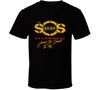SOS Band Просто будь ко мне добра Хлопок Все размеры Мужчины Женщины Черная рубашка BL510 Унисекс Футболка