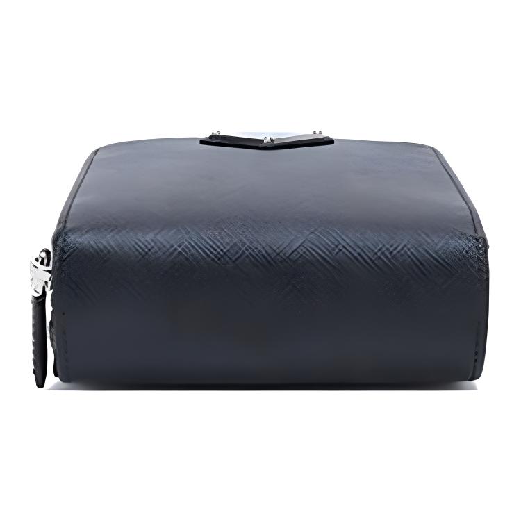Prada Кожаная сумка-кроссбоди на плечо, поясная сумка, мужские сумки, Черная 2ZH126-053-F0002
