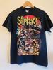 Футболка Slipknot 90-х Перепечатка Черная Короткий рукав Классический стиль S-5XL Унисекс