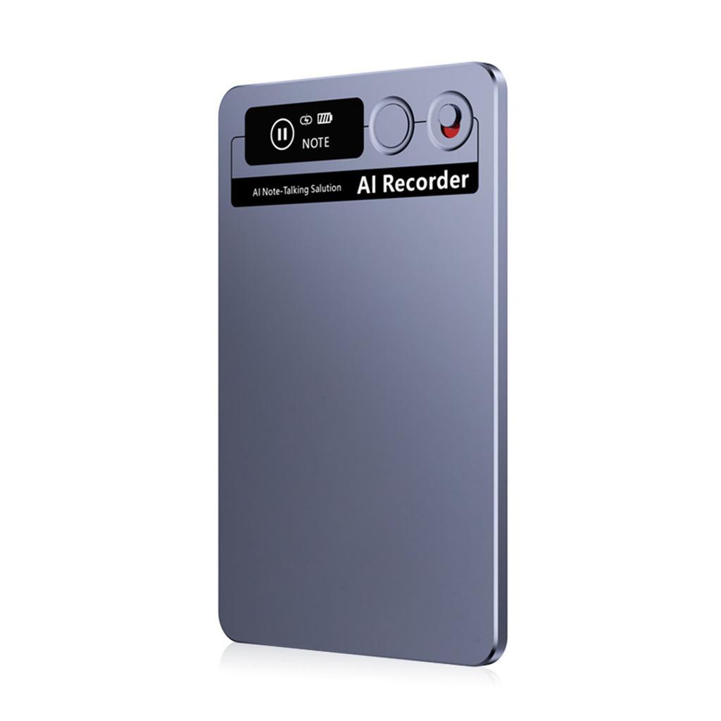 Audio Recorder with Real-Time Transcription & Translation Audio Recording Device App Control for Lectures Meetings Interviews
