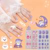 Personalized Little Princess Children's Nail Stickers DIY Cute Animal Cartoon Nail Art Stickers