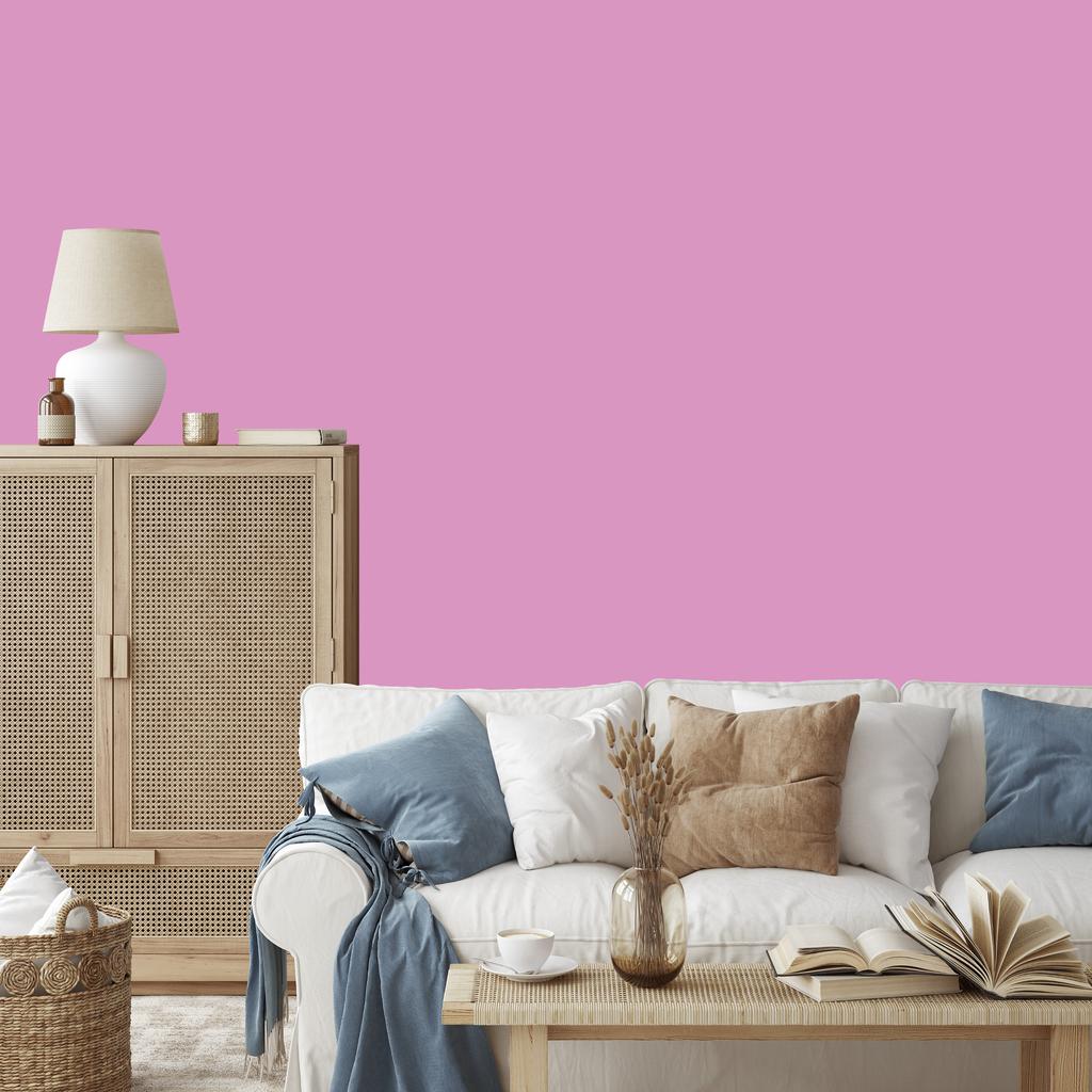 Wallpaper Plain backgrounds powder pink for the living room and bedroom 50x1000