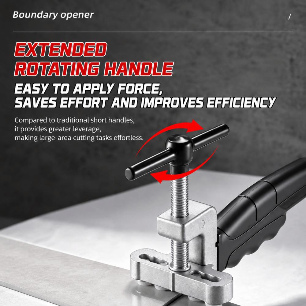 Hand Held Glass Cutting Tool Compact Size Floor Work Tool Hand Held Kit Wall Tile Fit