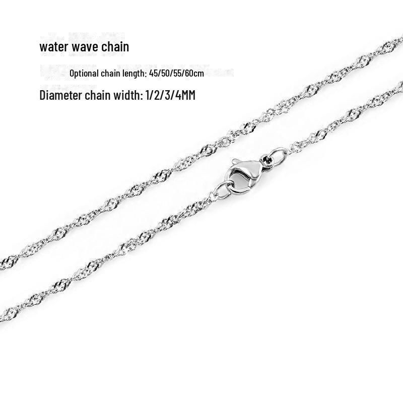 Универсальный мужской кулон из нержавеющей стали с цепочкой