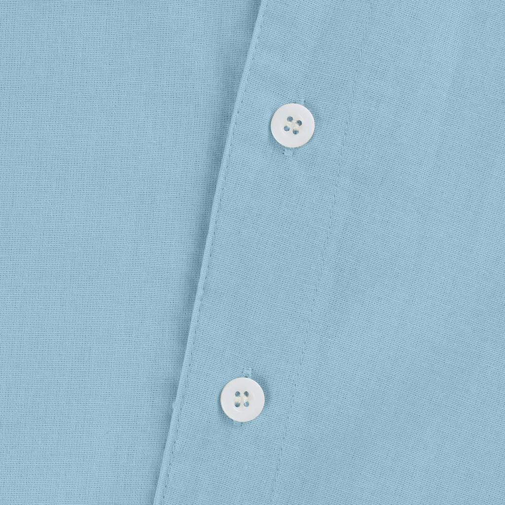 Женская мода, повседневная полуоткрытая рубашка, классические однотонные платья на пуговицах с подолом и рюшами