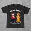 Summer Boys Girls Charley Says MeowRawrEaow T Shirt Kids Baby Youth Unisex Unisex Tee Top Humor Novelty Streetwear Casual Oversize