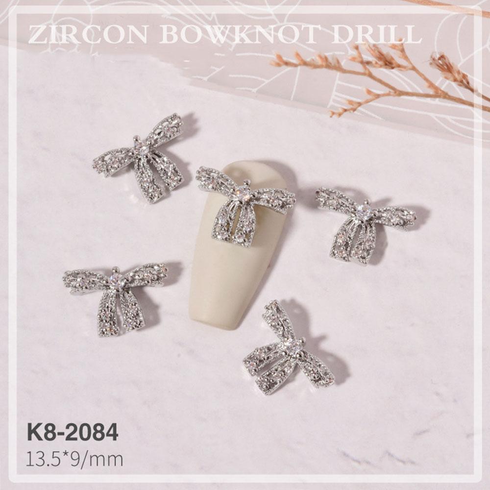 Украшения Роскошные DIY Украшения для нейл-арта Стразы для ногтей Аксессуары для маникюра Бантики Ювелирные изделия