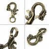 Dragon Figurine Miniature Statue Keychain Ornament Home Indoor Household