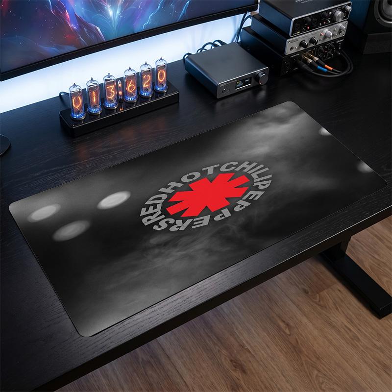 Red Hot Chili Peppers Print Large Mouse Pad Smooth Surface Anti?Slip Desk Mat For Gaming Office Laptop Decoration