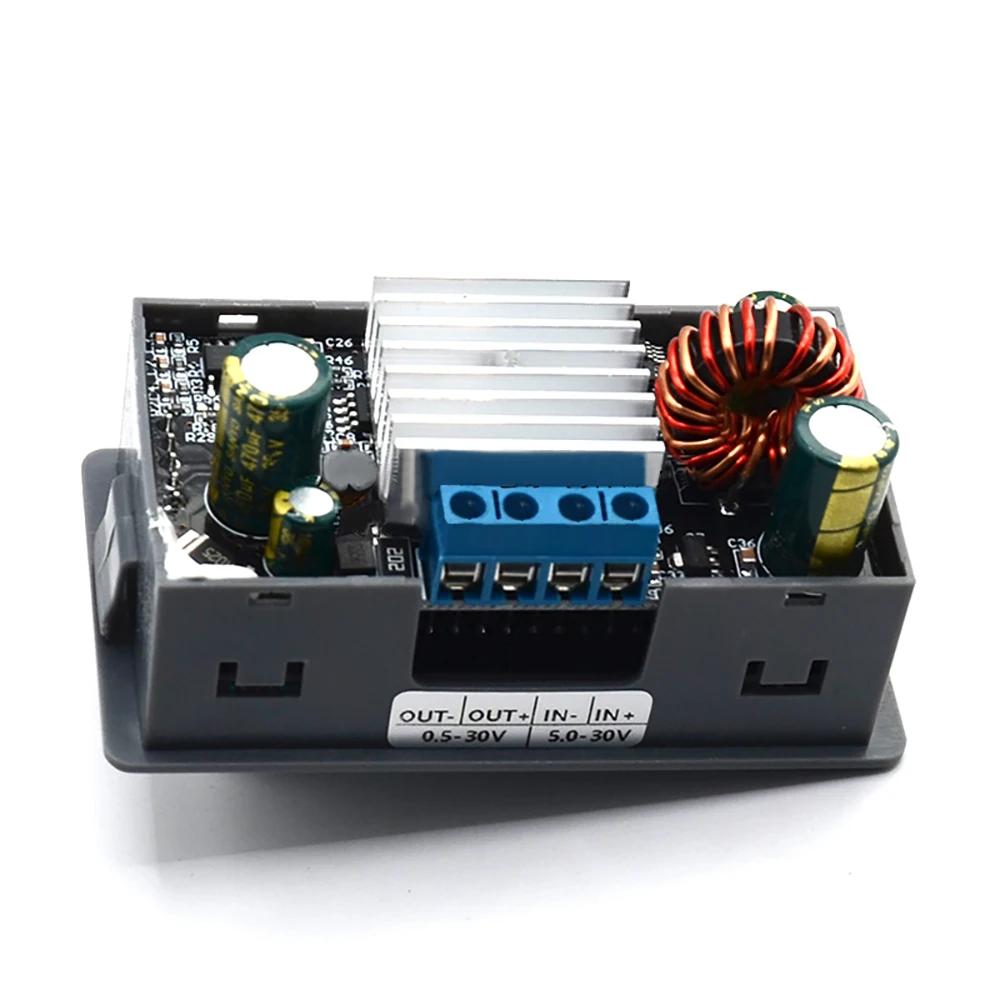 ZK-4KX Понижающий повышающий блок питания 0,5-30 В 4 А Регулируемый преобразователь для станков с ЧПУ и солнечной зарядки