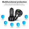 7A 3USB QC3.0 Автомобильное зарядное устройство Быстрая зарядка 3 порта Для iPhone Для Samsung Мобильный телефон Адаптер автомобильного зарядного устройства Для использования в автомобиле Зарядное устройство