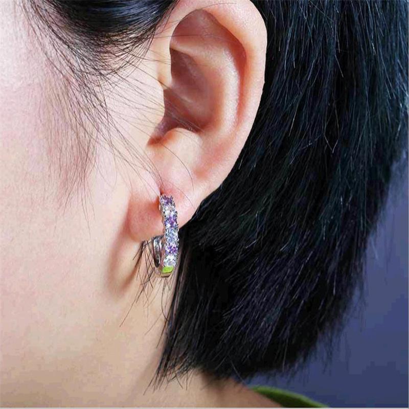 Exquisite Sparkly Beautiful Gift Attractive Dazzling Simple Earrings Drop Charm Party Women Fashion