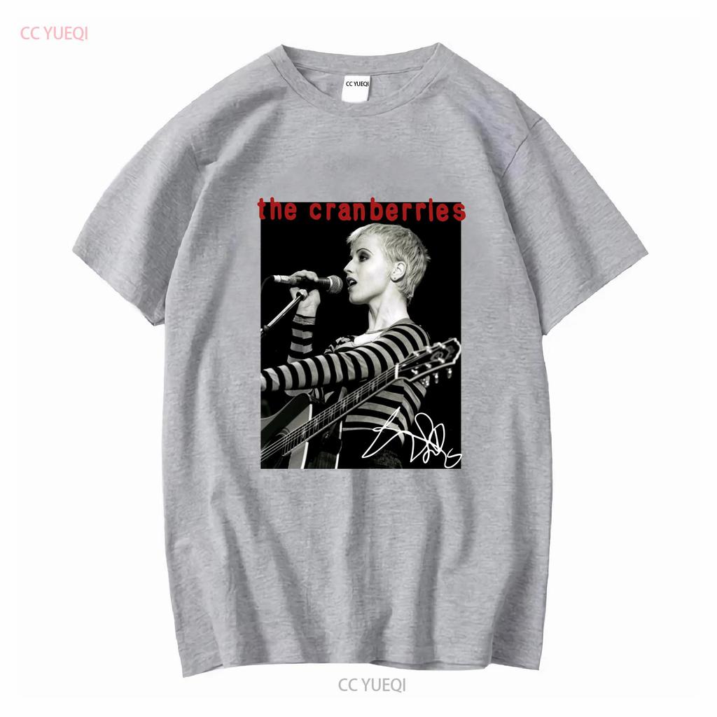 Горячая Dolores O Riordan The Cranberries Хлопок Мужская Футболка Все Размеры 1N2837 с длинным или коротким рукавом винтаж Стирка homme Дышащая