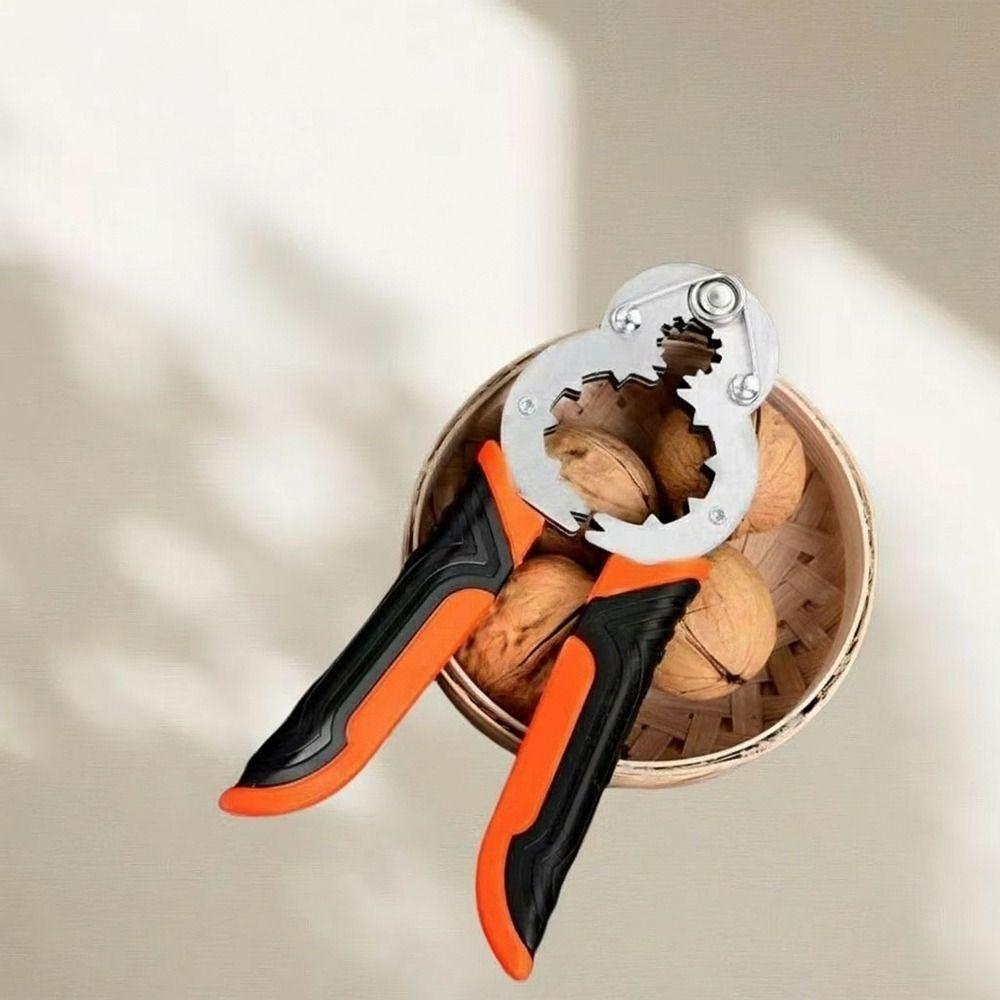 Vanadium Chromium Steel Walnut Cracker Anti-slip Pecan Nut Shell Peeler Nut Clamp Walnut Cracking