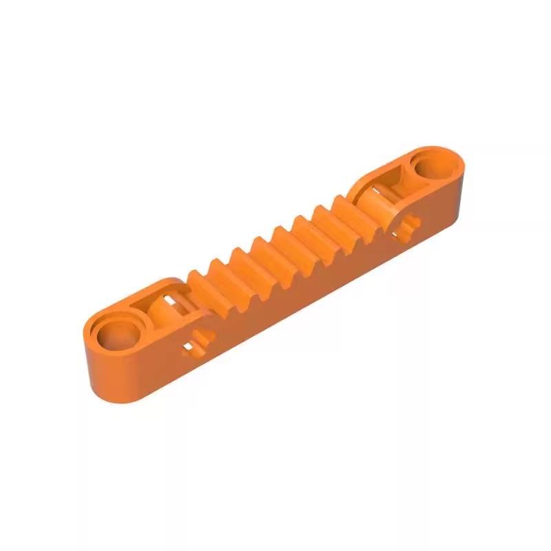 10pcs 87761 MOC Gear Rack 1 x 7 1 x 13 Building Block Brick Technical Parts Children Toys Compatible With 87761